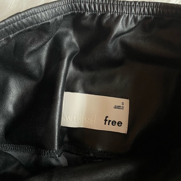 Aritzia/Wilfred Free Daria Pant- Black - Picture 3 of 7